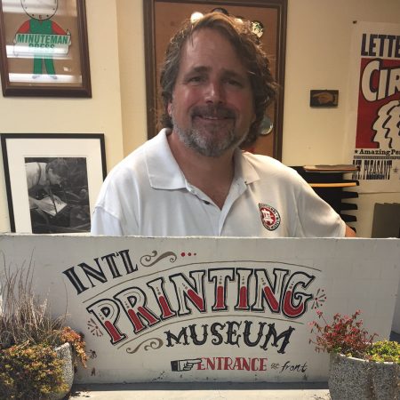 Mark Barbour over International Print Museum